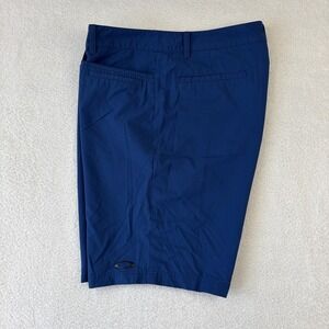 OAKLEY Mens Performance Shorts Size 38 Blue Stretch 10" Golf Lightweight Chinos